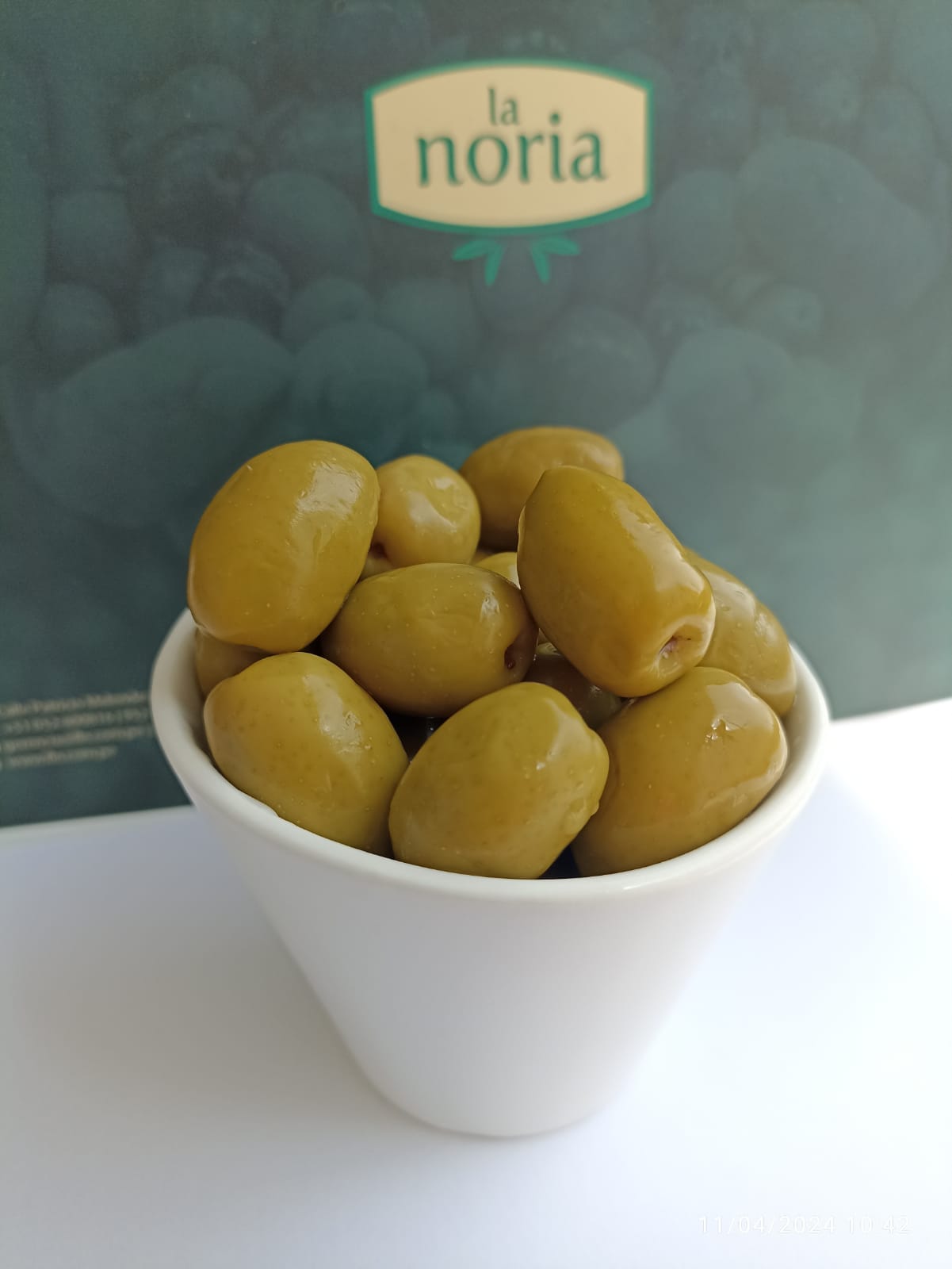 ACEITUNA VERDE ENTERA VARIEDAD SEVILLANA/ARAUCO EN  SALMUERA